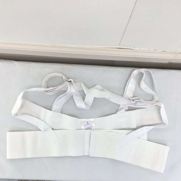 Best Cradle/Azmed Belly Band Set Tan and White Size L/OS EXCELLENT Condition - Picture 7 of 11